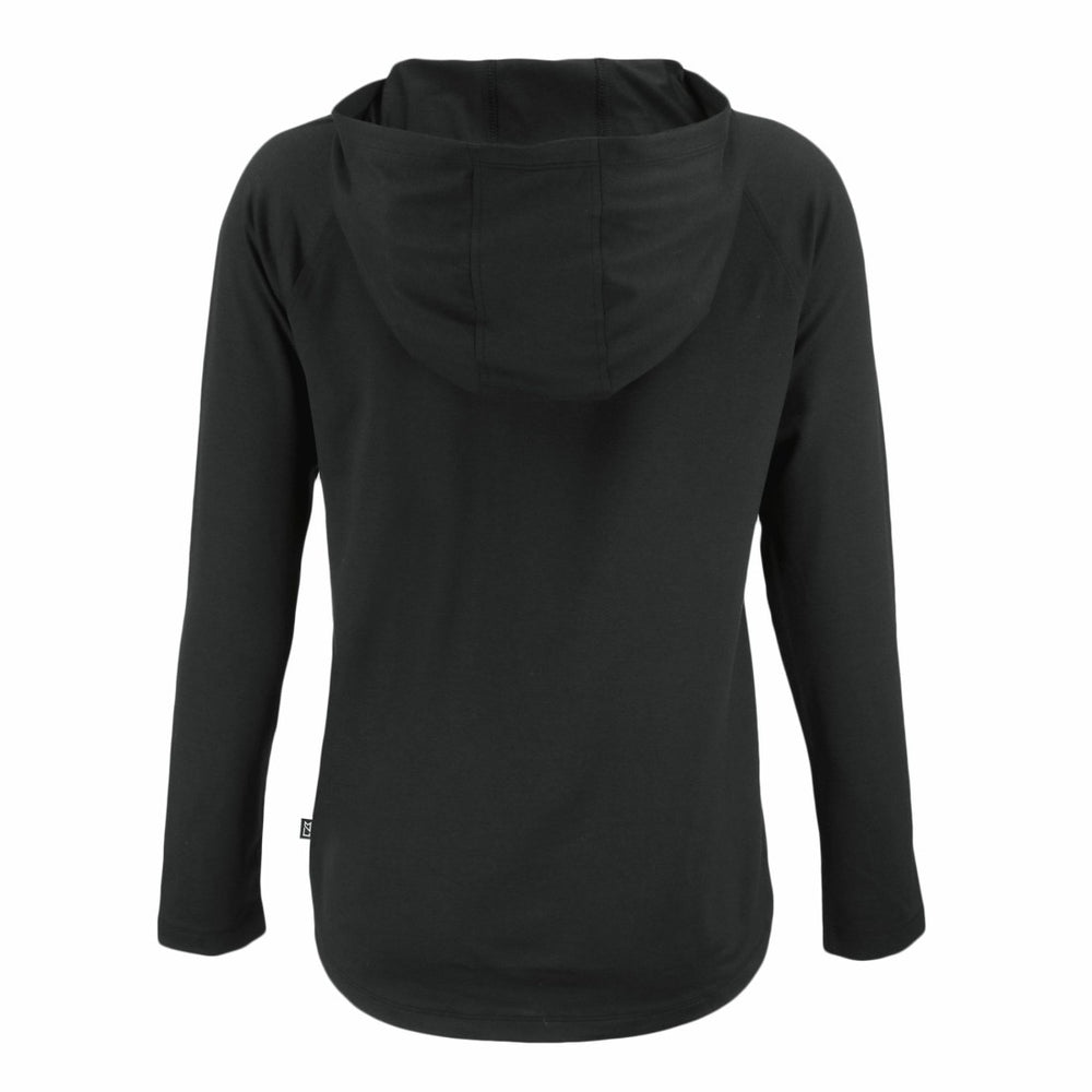 Cutter & Buck Women's Coastline Epic Comfort Eco Recycled Long Sleeve Hoodie T-Shirt - Denver Broncos Hoodies