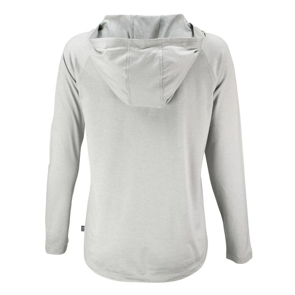 Cutter & Buck Women's Coastline Epic Comfort Eco Recycled Long Sleeve Hoodie T-Shirt - Green Bay Packers Hoodies
