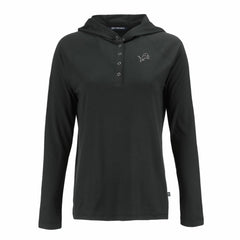 Cutter & Buck Women's Coastline Epic Comfort Eco Recycled Long Sleeve Hoodie T-Shirt - Detroit Lions Hoodies