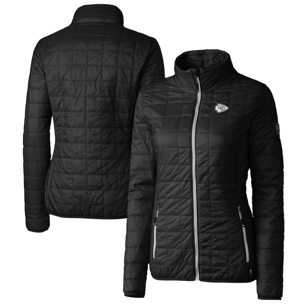 Cutter & Buck Women's Rainier PrimaLoft Eco Insulated Full-Zip Puffer Jacket - Kansas City Chiefs Jackets