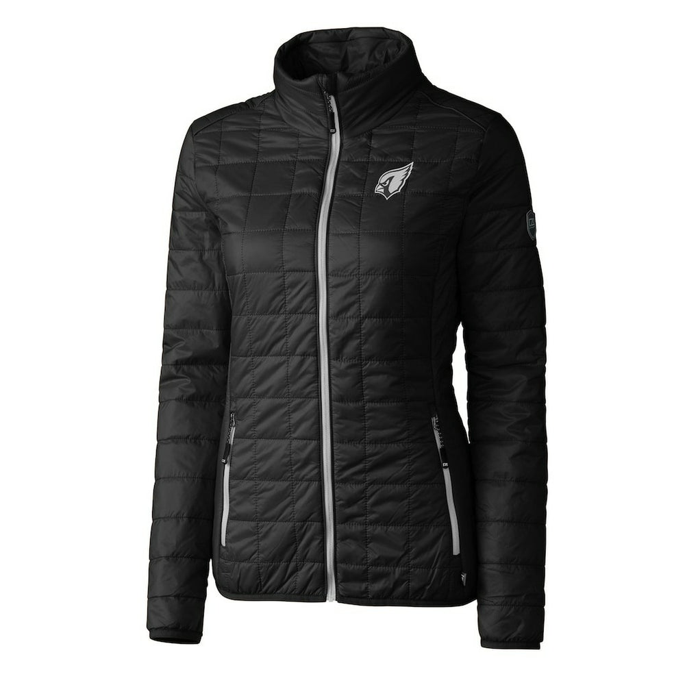 Cutter & Buck Women's Rainier PrimaLoft Eco Insulated Full-Zip Puffer Jacket - Arizona Cardinals Jackets
