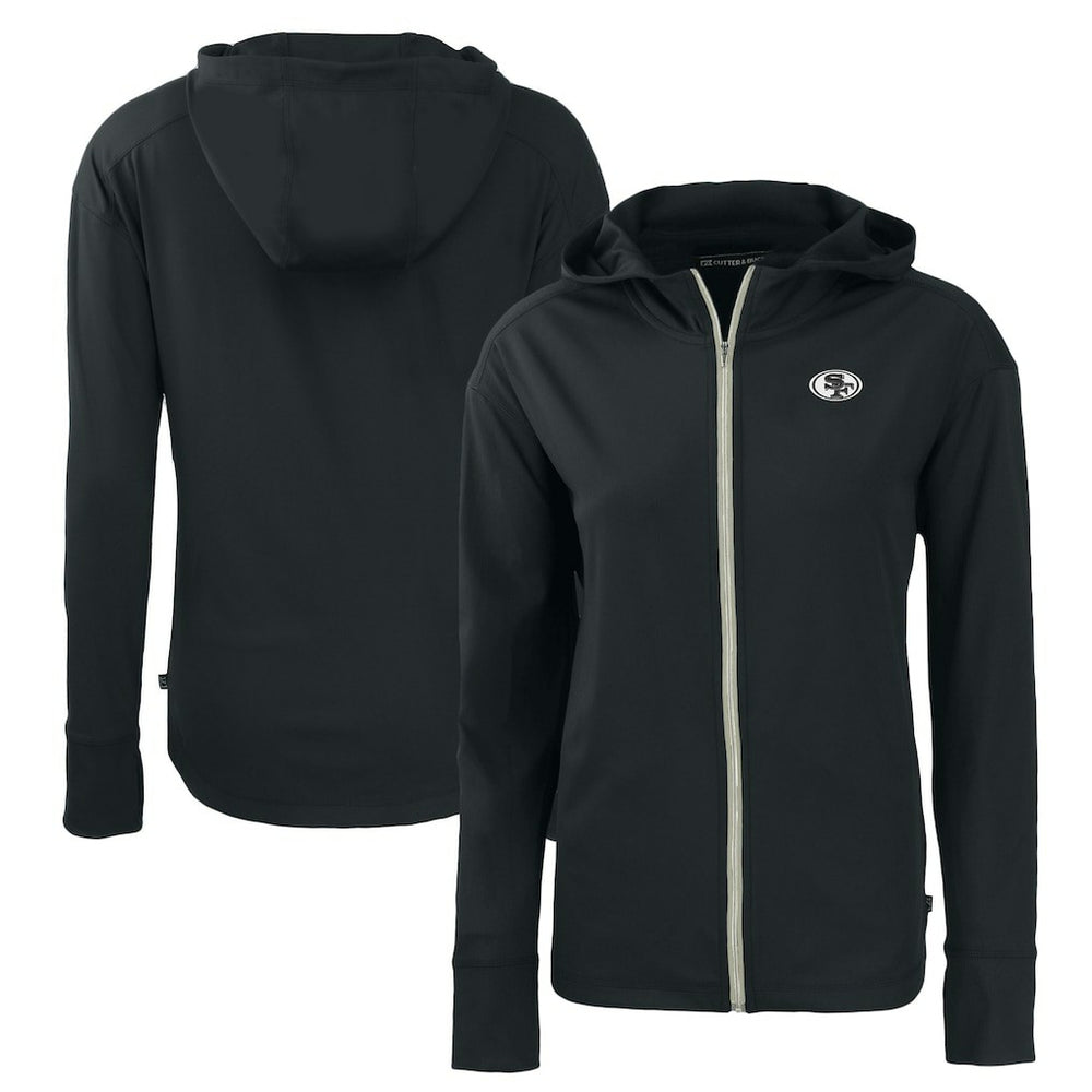 Cutter & Buck Women's Daybreak Eco Recycled Full-Zip Hoodie - San Francisco 49ers Hoodies