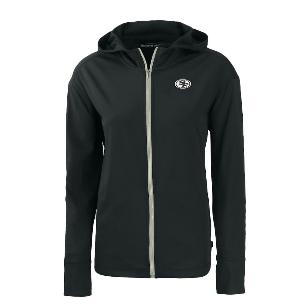 Cutter & Buck Women's Daybreak Eco Recycled Full-Zip Hoodie - San Francisco 49ers Hoodies