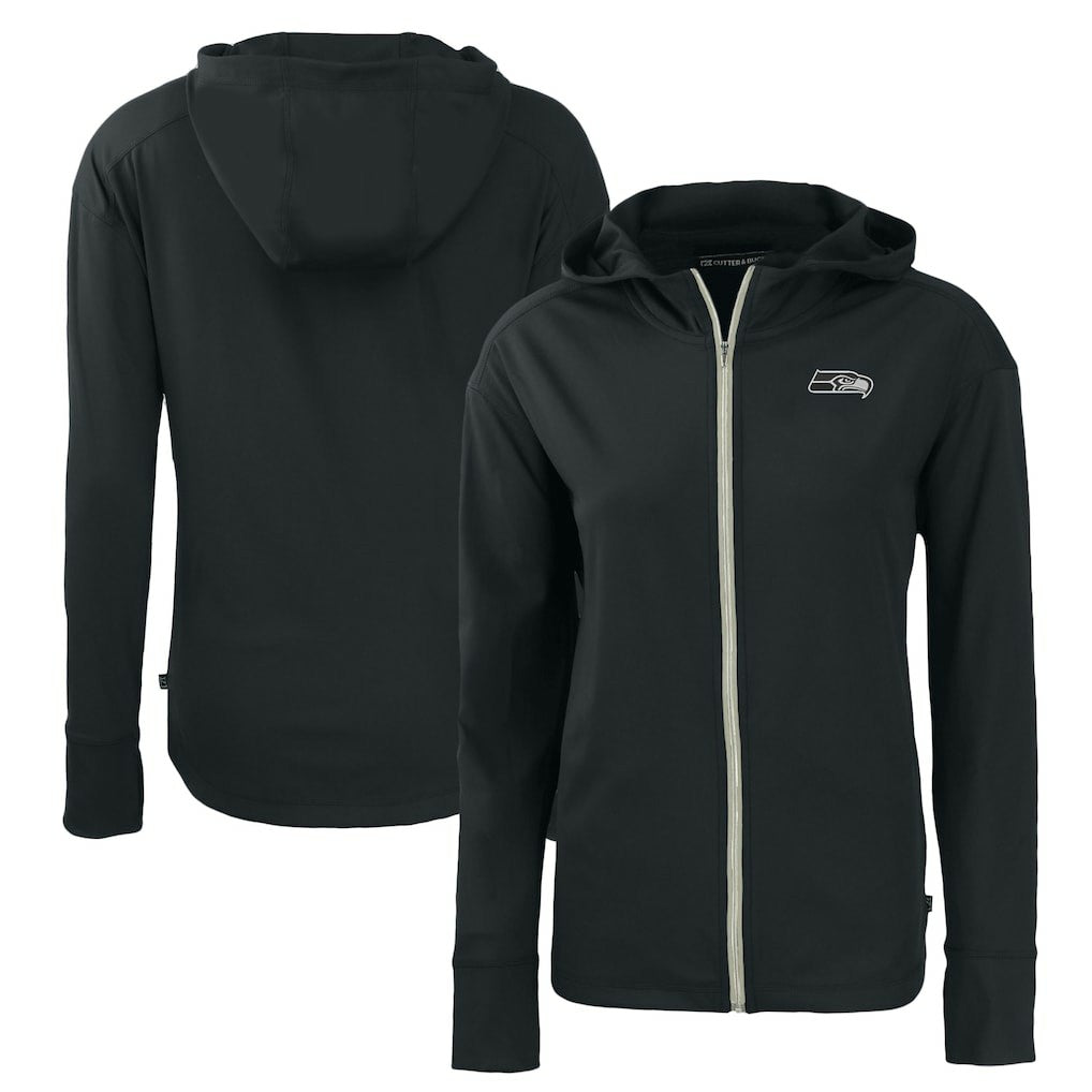 Cutter & Buck Women's Daybreak Eco Recycled Full-Zip Hoodie - Seattle Seahawks Hoodies