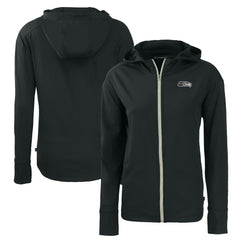 Cutter & Buck Women's Daybreak Eco Recycled Full-Zip Hoodie - Seattle Seahawks Hoodies