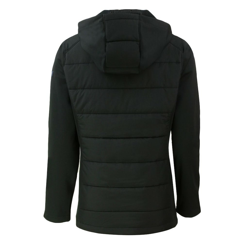 Cutter & Buck Women's Evoke Hybrid Eco Softshell Recycled Full-Zip Hoodie Jacket - Seattle Seahawks Hoodies