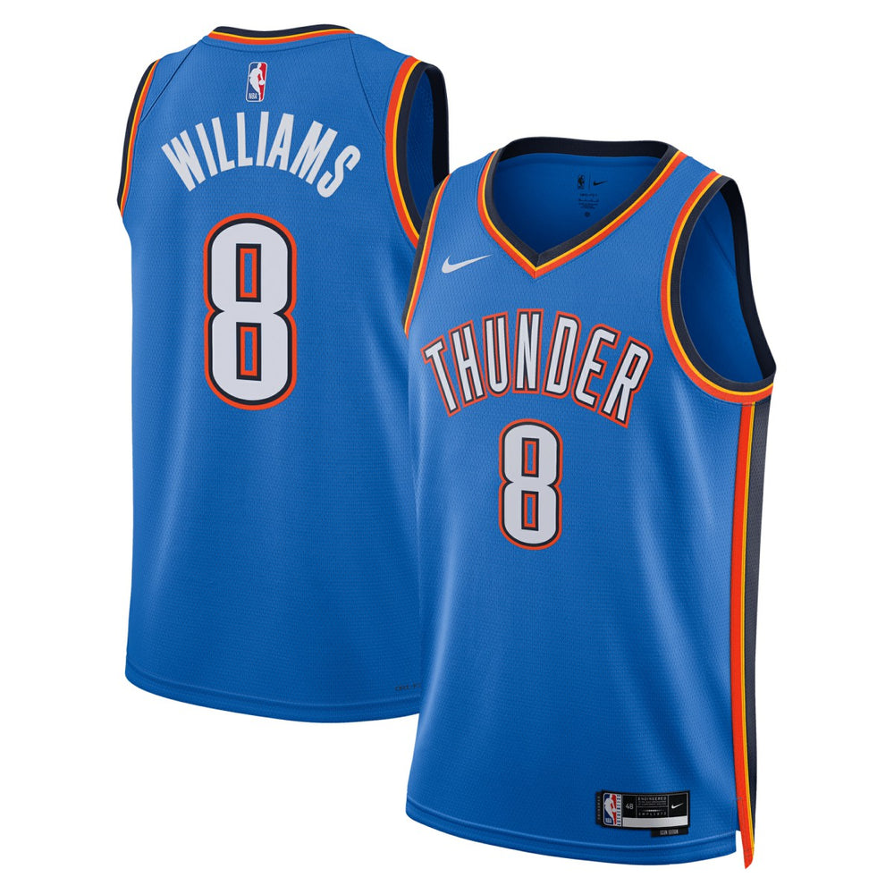 Nike Jalen Williams Oklahoma City Thunder Unisex Swingman Replica Jersey