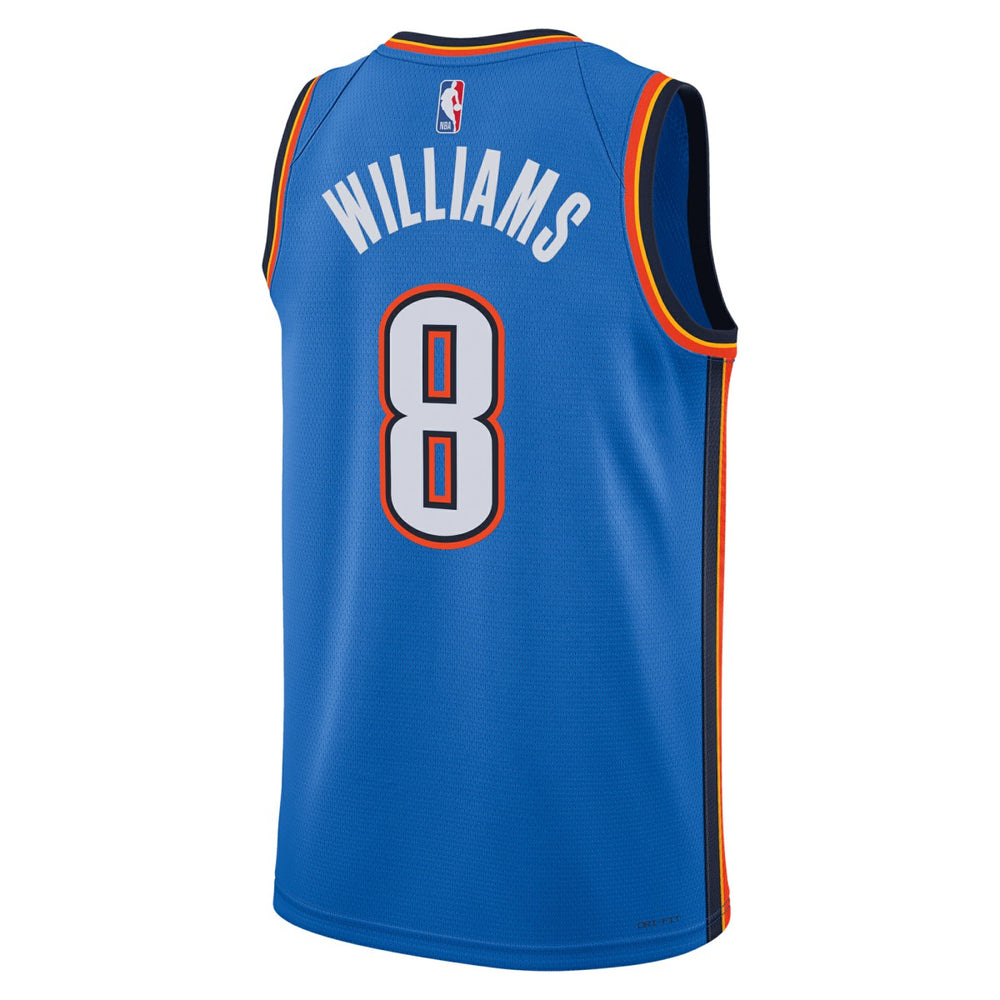 Nike Jalen Williams Oklahoma City Thunder Unisex Swingman Replica Jersey