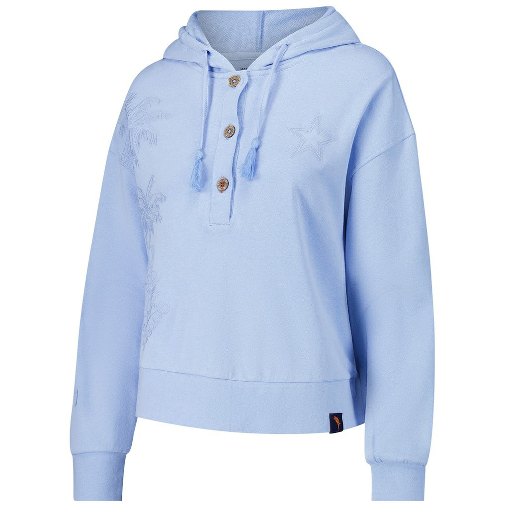 Margaritaville Women's Island Dream Solid Pullover Hoodie - Dallas Cowboys Hoodies