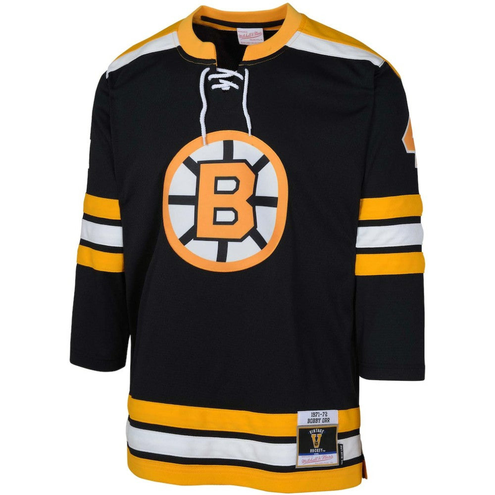 NHL Bobby Orr Boston Bruins Mitchell & Ness Youth  Power Play Player Jersey