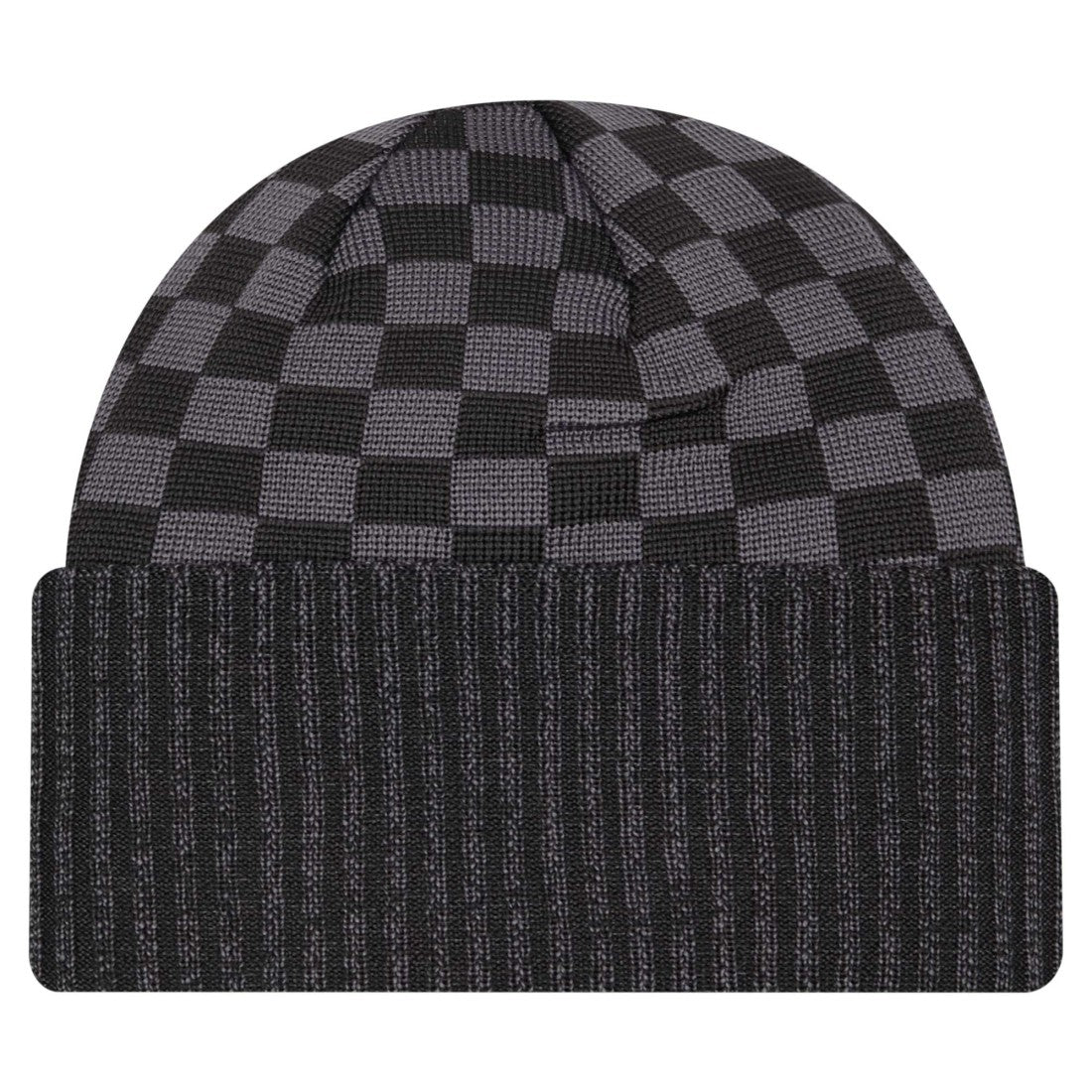 Checkered Cuffed Knit Hat - New York Jets Hats