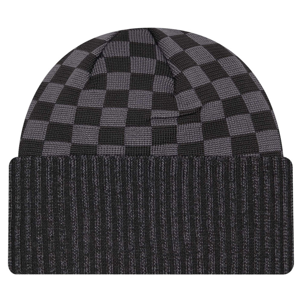 Checkered Cuffed Knit Hat - New York Jets Hats