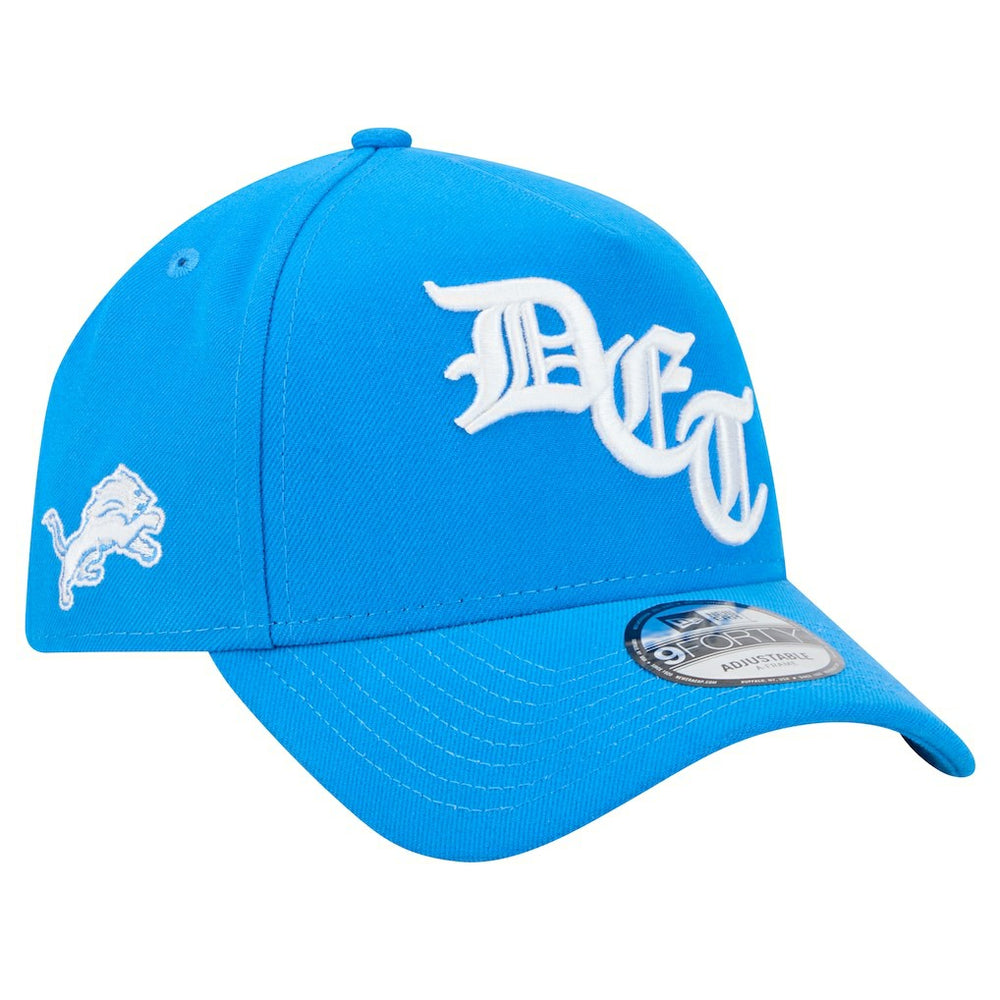 Mystic 9FORTY A-Frame Adjustable Hat - Detroit Lions Hats