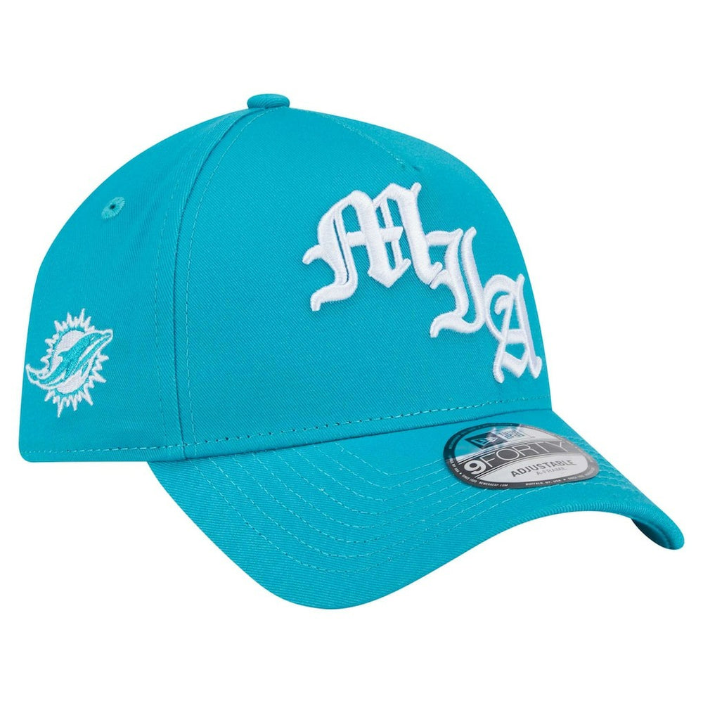 Mystic 9FORTY A-Frame Adjustable Hat - Miami Dolphins Hats