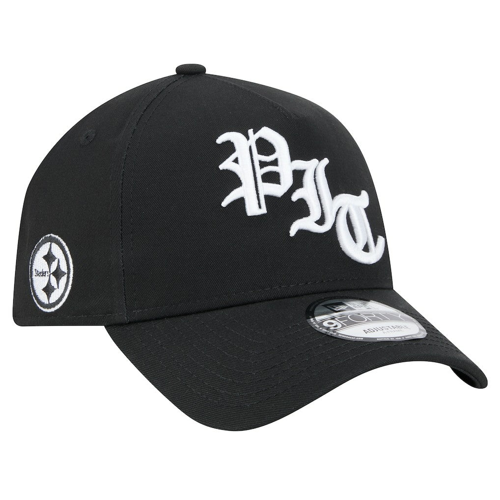 Mystic 9FORTY A-Frame Adjustable Hat - Pittsburgh Steelers Hats
