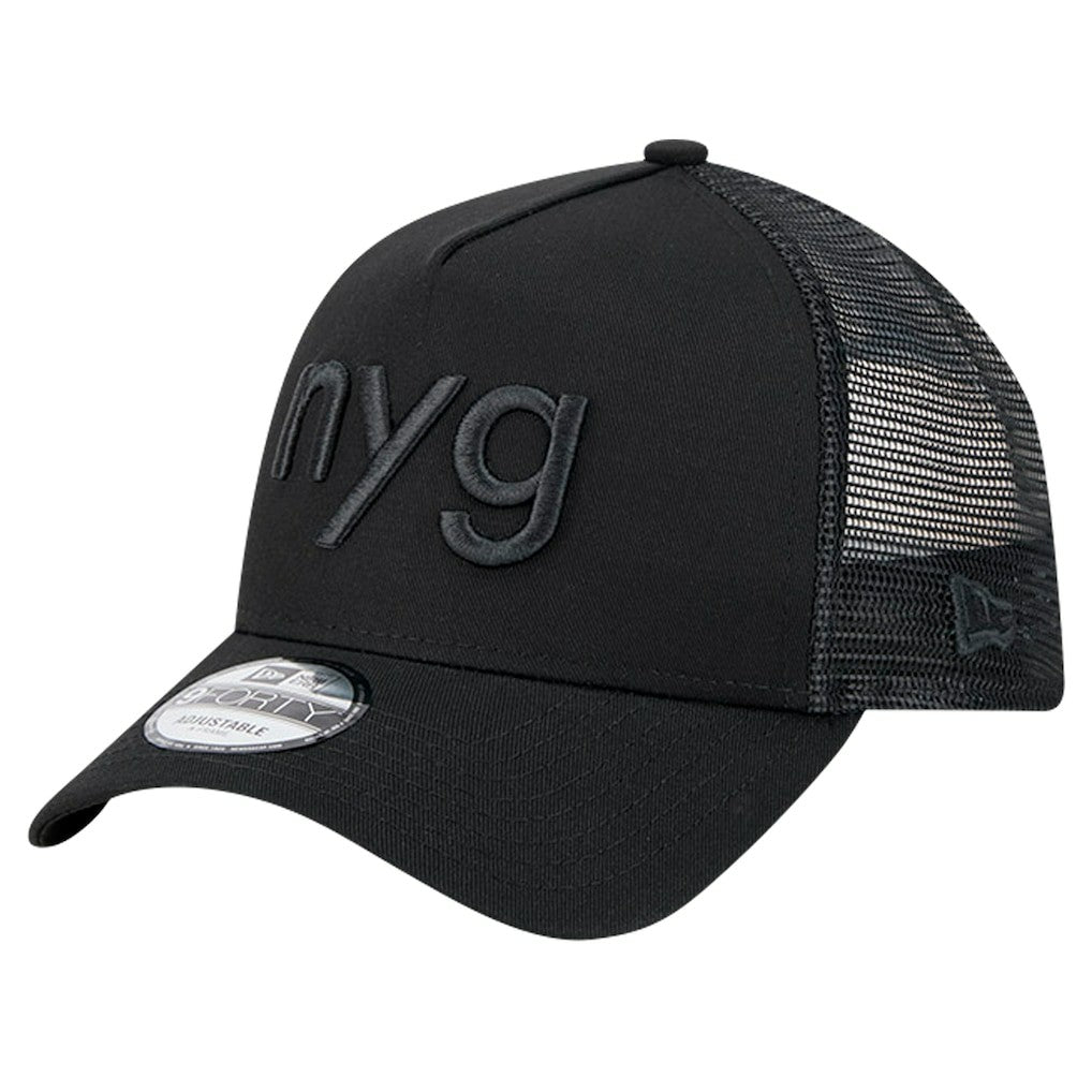 Domain 9FORTY A-Frame Trucker Adjustable Hat - New York Giants Hats
