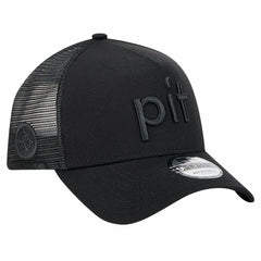 Domain 9FORTY A-Frame Trucker Adjustable Hat - Pittsburgh Steelers Hats