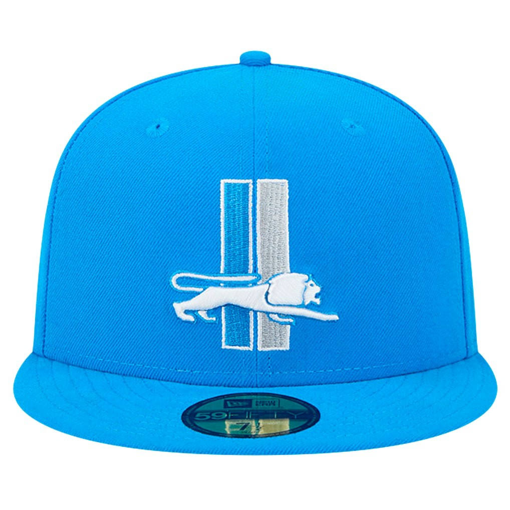 Omaha Throwback 59FIFTY Fitted Hat - Detroit Lions Hats