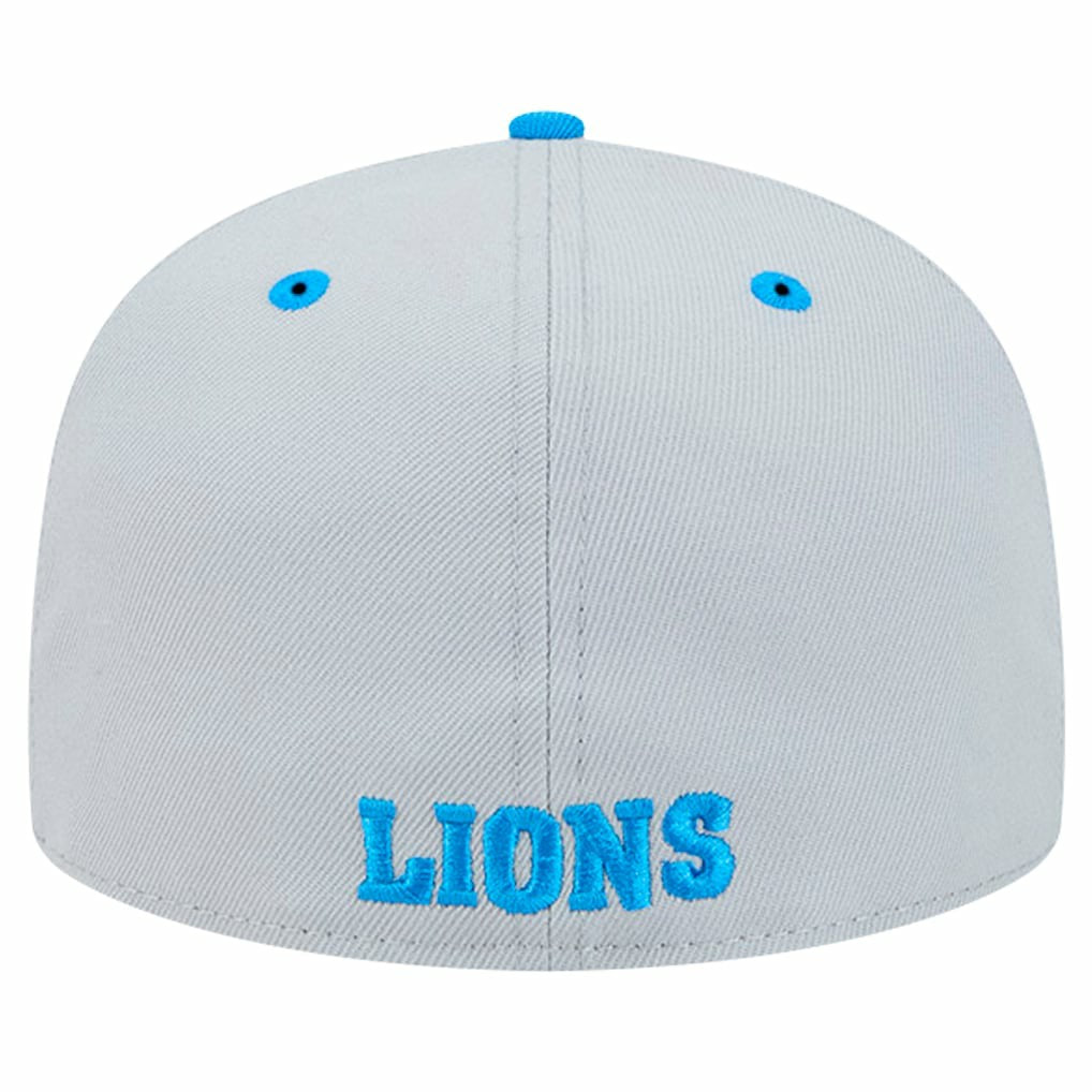 Flipside Two-Tone 59FIFTY Fitted Hat - Detroit Lions Hats