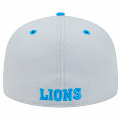 Flipside Two-Tone 59FIFTY Fitted Hat - Detroit Lions Hats