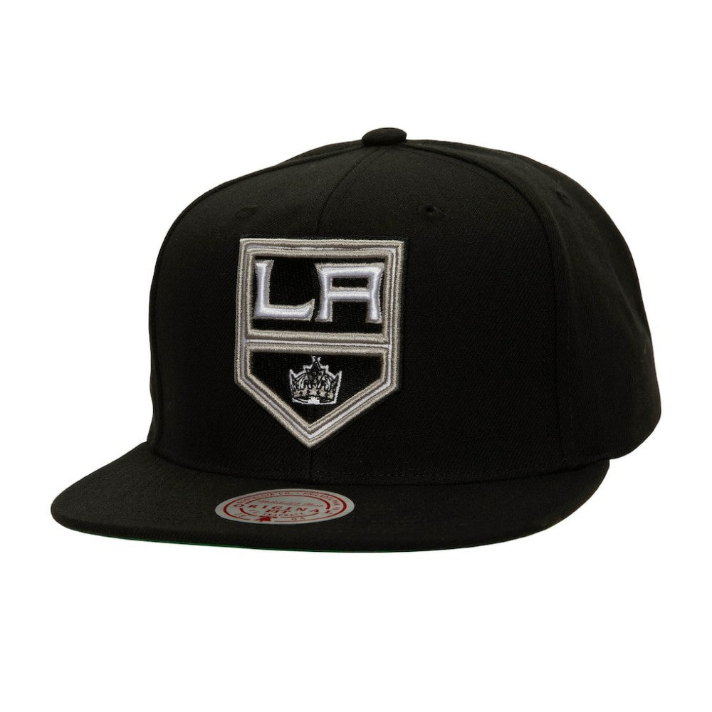 NHL Los Angeles Kings Mitchell & Ness Core Top Spot Snapback Hat
