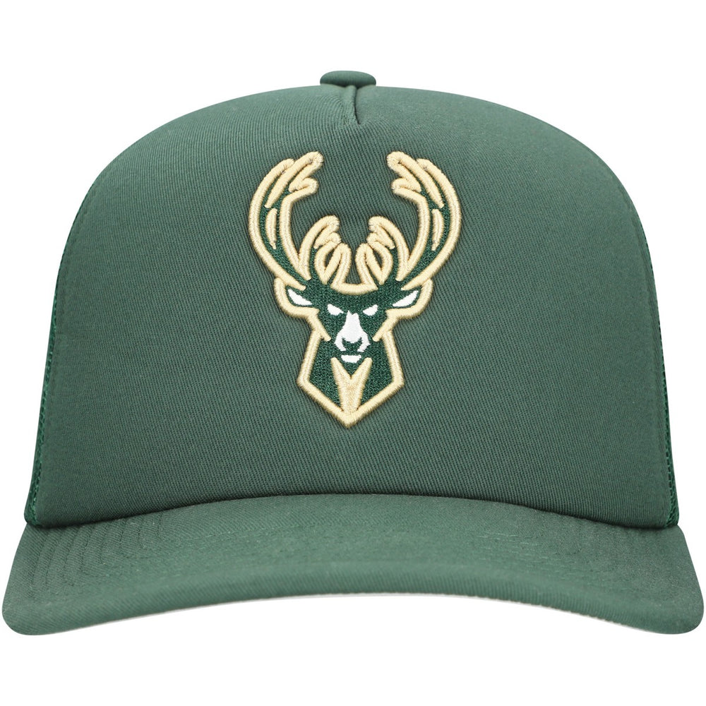 Mitchell & Ness Milwaukee Bucks Core Evergreen OTC Trucker Adjustable Hat