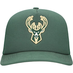 Mitchell & Ness Milwaukee Bucks Core Evergreen OTC Trucker Adjustable Hat