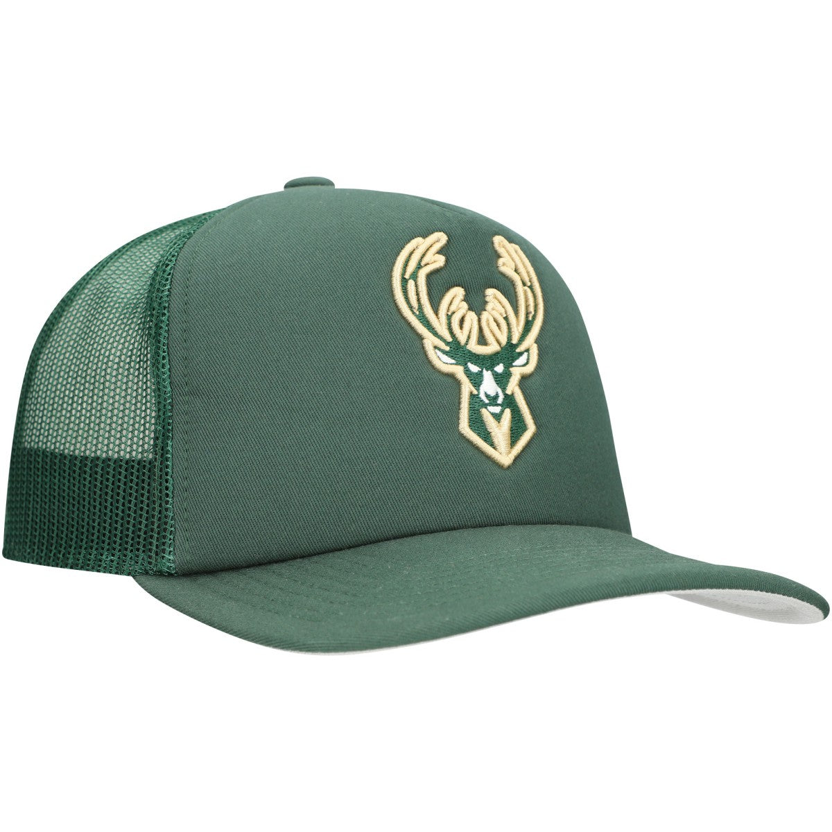 Mitchell & Ness Milwaukee Bucks Core Evergreen OTC Trucker Adjustable Hat