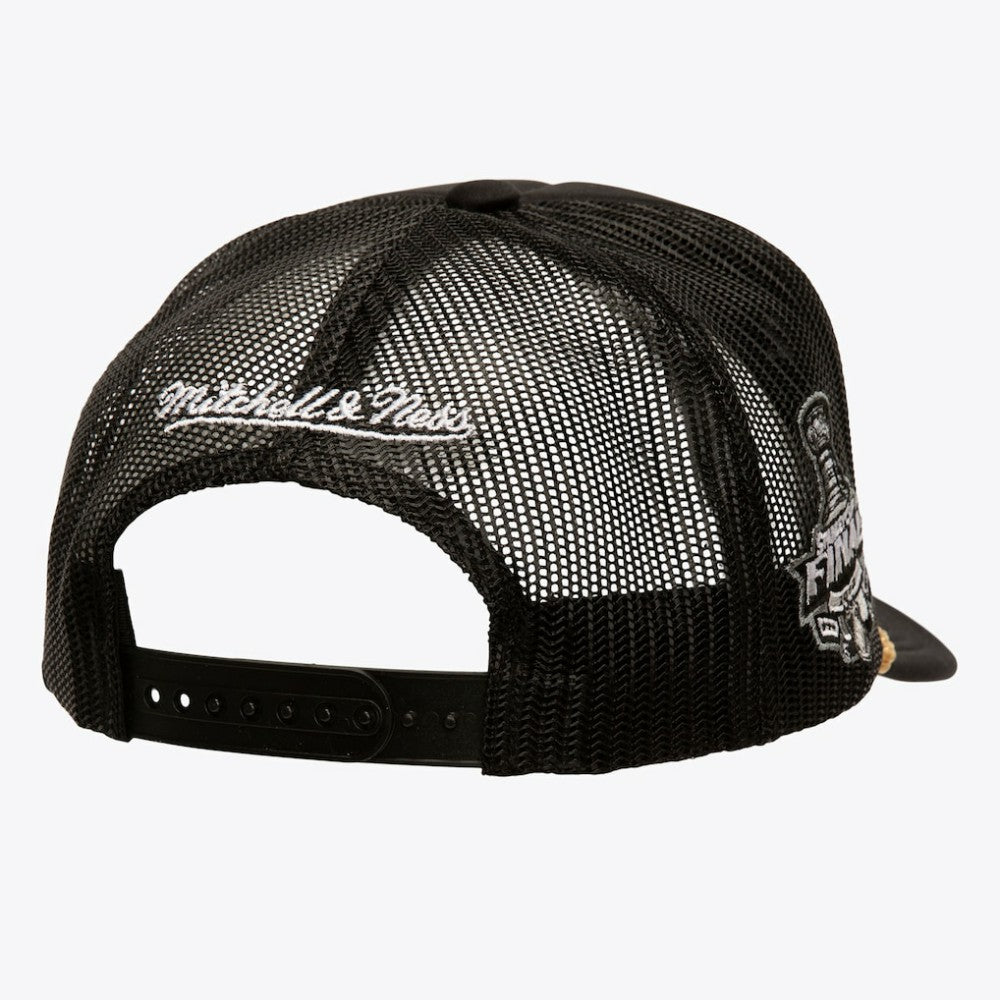 NHL Los Angeles Kings Mitchell & Ness SOUL Collection Golden Stanley Cup Champions Trucker Adjustable Hat
