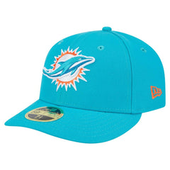 Omaha Low Profile 59FIFTY Fitted Hat - Miami Dolphins Hats