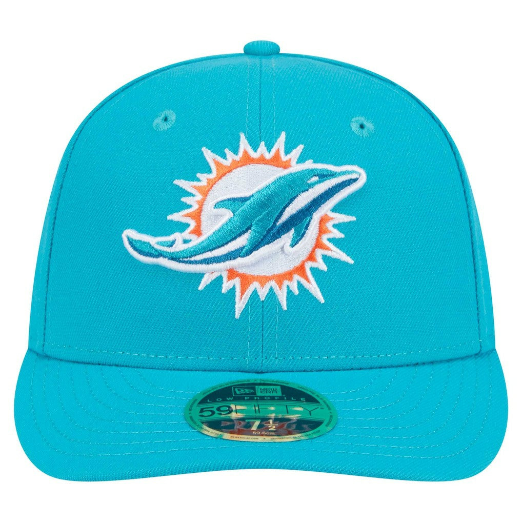 Omaha Low Profile 59FIFTY Fitted Hat - Miami Dolphins Hats