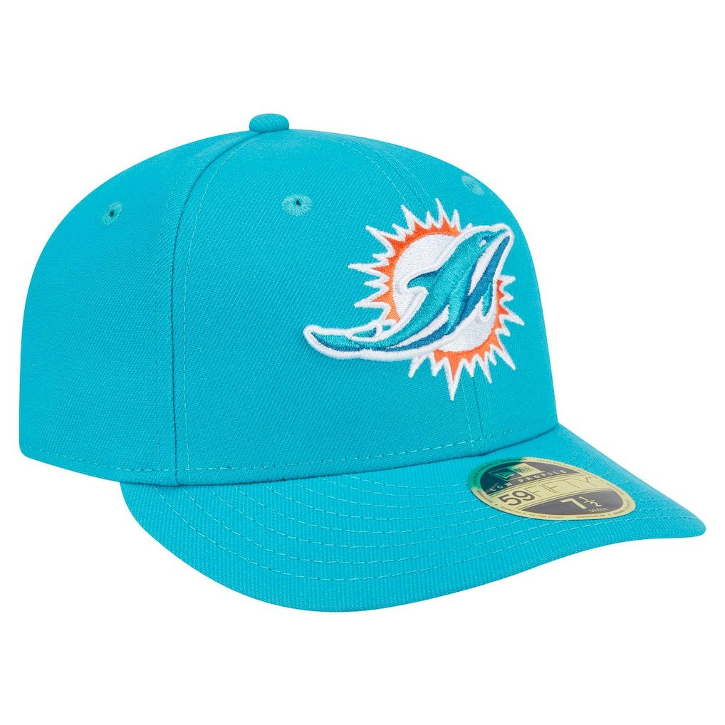 Omaha Low Profile 59FIFTY Fitted Hat - Miami Dolphins Hats