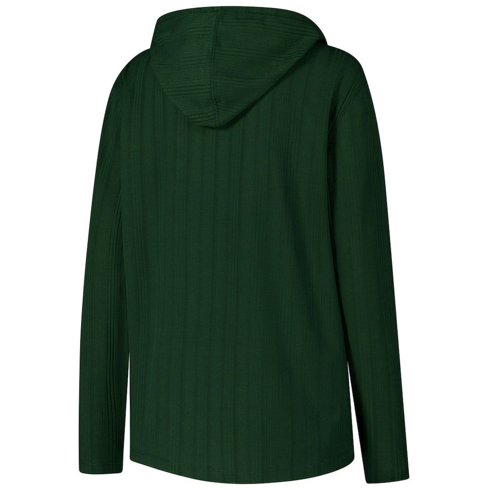 Antigua Women's Opulent Long Sleeve Hoodie T-Shirt - Green Bay Packers Hoodies
