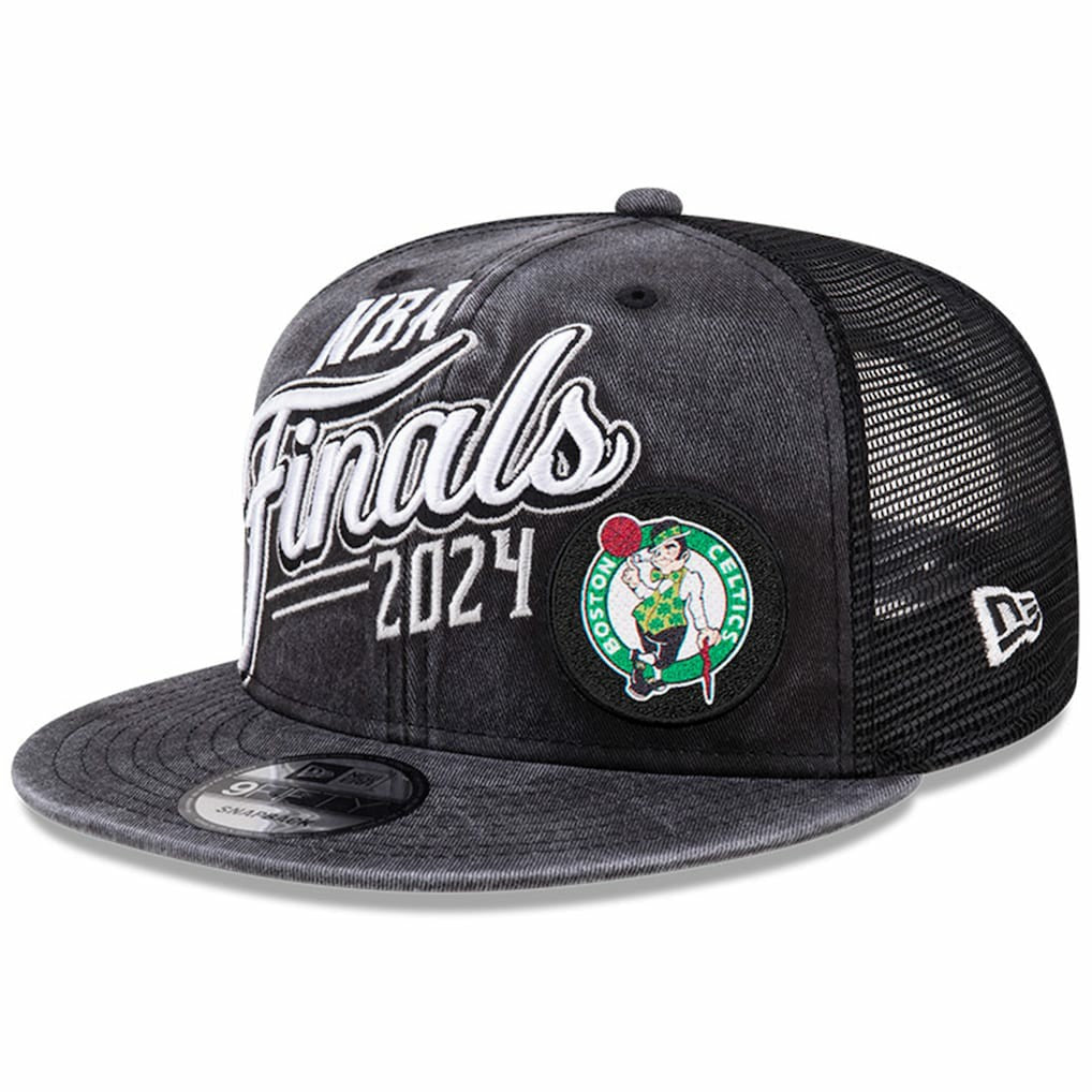 New Era Boston Celtics 2024 Eastern Conference Champions Locker Room 9FIFTY Snapback Hat