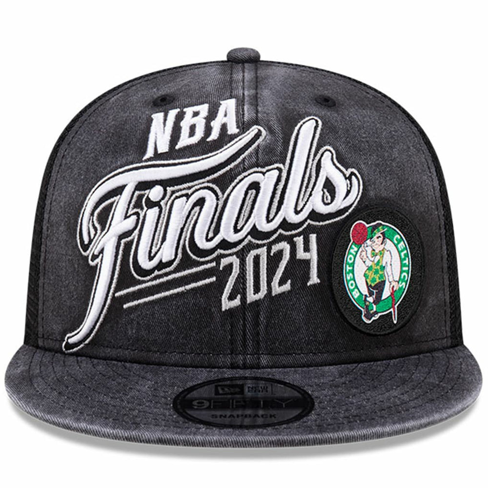 New Era Boston Celtics 2024 Eastern Conference Champions Locker Room 9FIFTY Snapback Hat