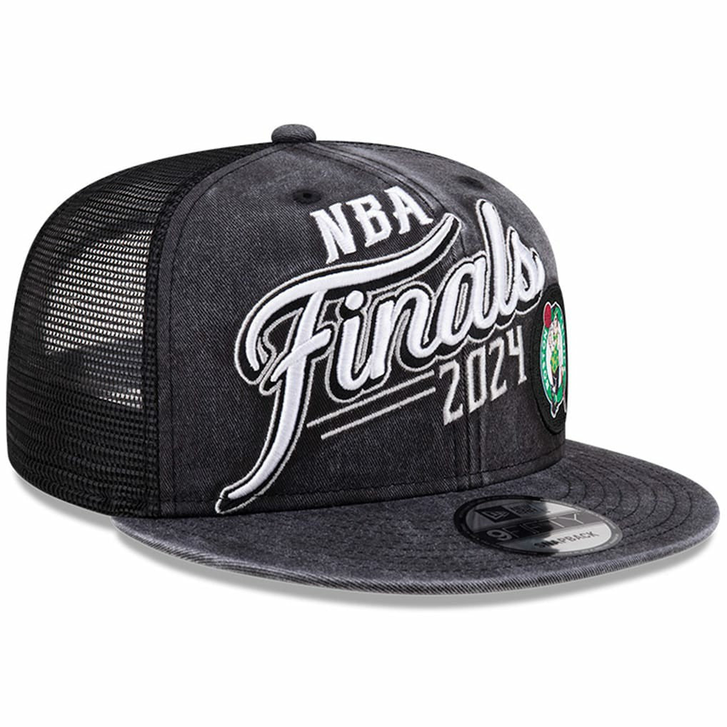 New Era Boston Celtics 2024 Eastern Conference Champions Locker Room 9FIFTY Snapback Hat
