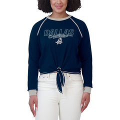 WEAR by Erin Andrews Women's Tie-Front Long Sleeve T-Shirt - Dallas Cowboys T-shirts