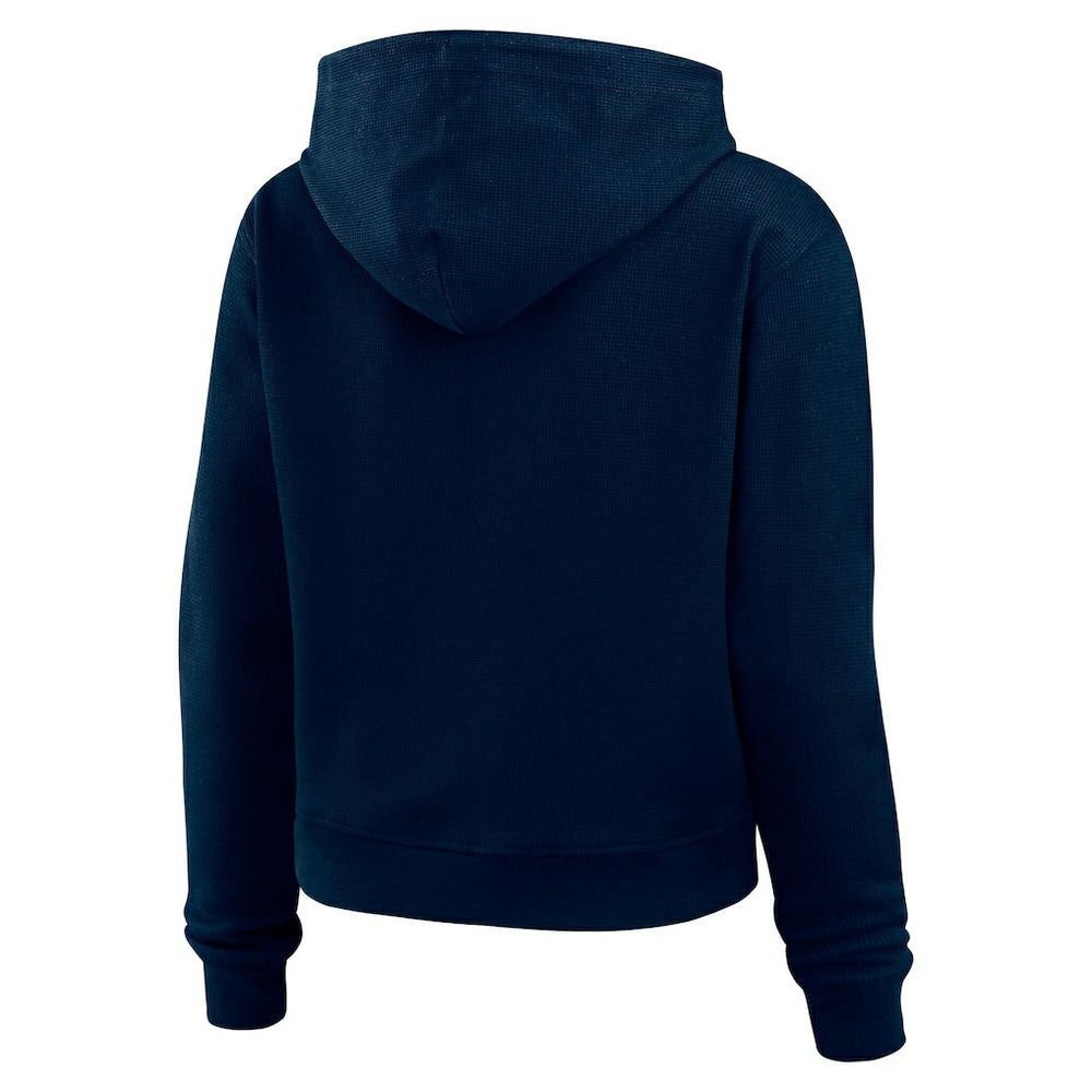 WEAR by Erin Andrews Women's Waffle-Knit Pullover Hoodie - Dallas Cowboys Hoodies