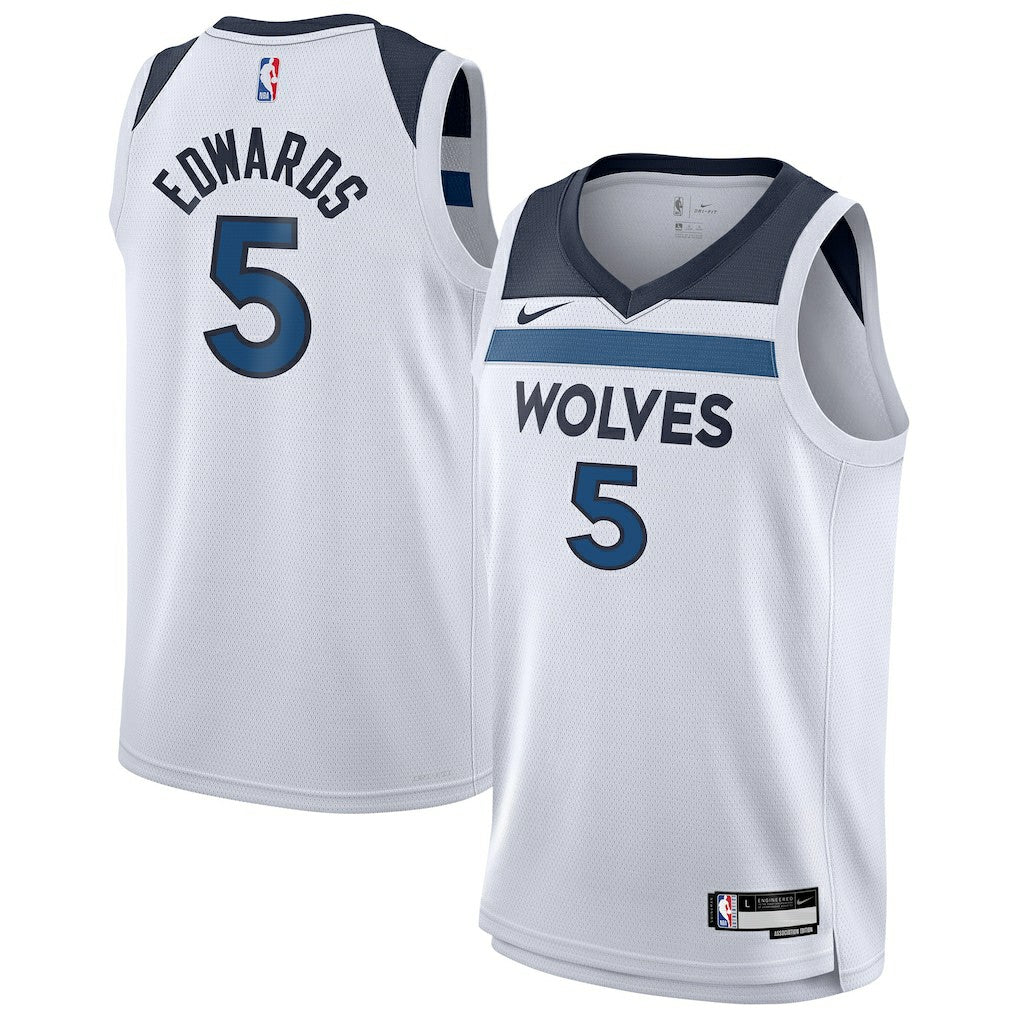 Nike Anthony Edwards Minnesota Timberwolves Youth Swingman Jersey