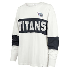 '47 Women's Clubhouse Pride Taylor Long Sleeve T-Shirt - Tennessee Titans T-shirts