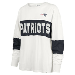 '47 Women's Clubhouse Pride Taylor Long Sleeve T-Shirt - New England Patriots T-shirts