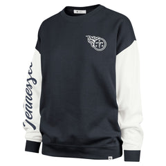 '47 Women's Double Header Rise Andie Pullover Sweatshirt - Tennessee Titans Pullover