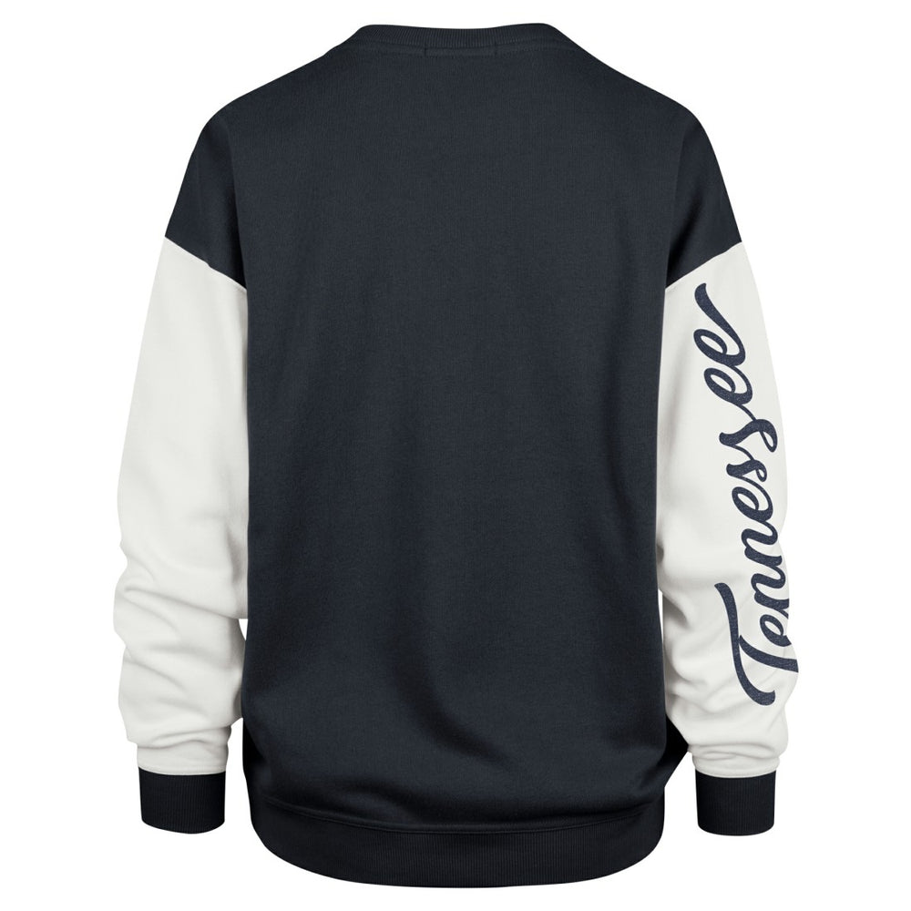 '47 Women's Double Header Rise Andie Pullover Sweatshirt - Tennessee Titans Pullover