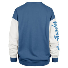 '47 Women's Double Header Rise Andie Pullover Sweatshirt - Los Angeles Chargers Pullover