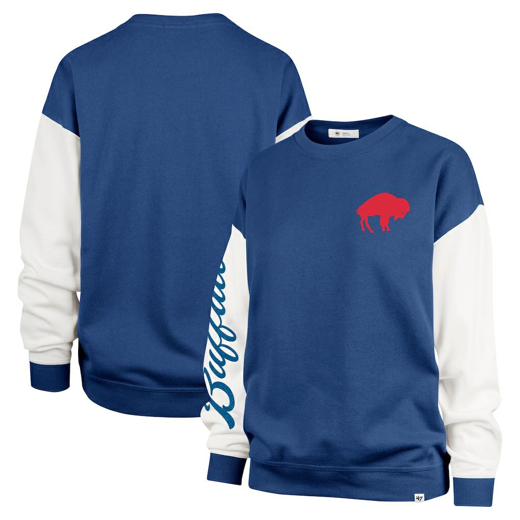 '47 Women's Double Header Rise Andie Pullover Sweatshirt - Buffalo Bills Pullover