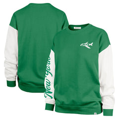 '47 Women's Double Header Rise Andie Pullover Sweatshirt - New York Jets Pullover