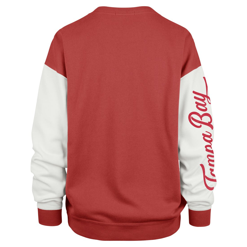 '47 Women's Double Header Rise Andie Pullover Sweatshirt - Tampa Bay Buccaneers Pullover