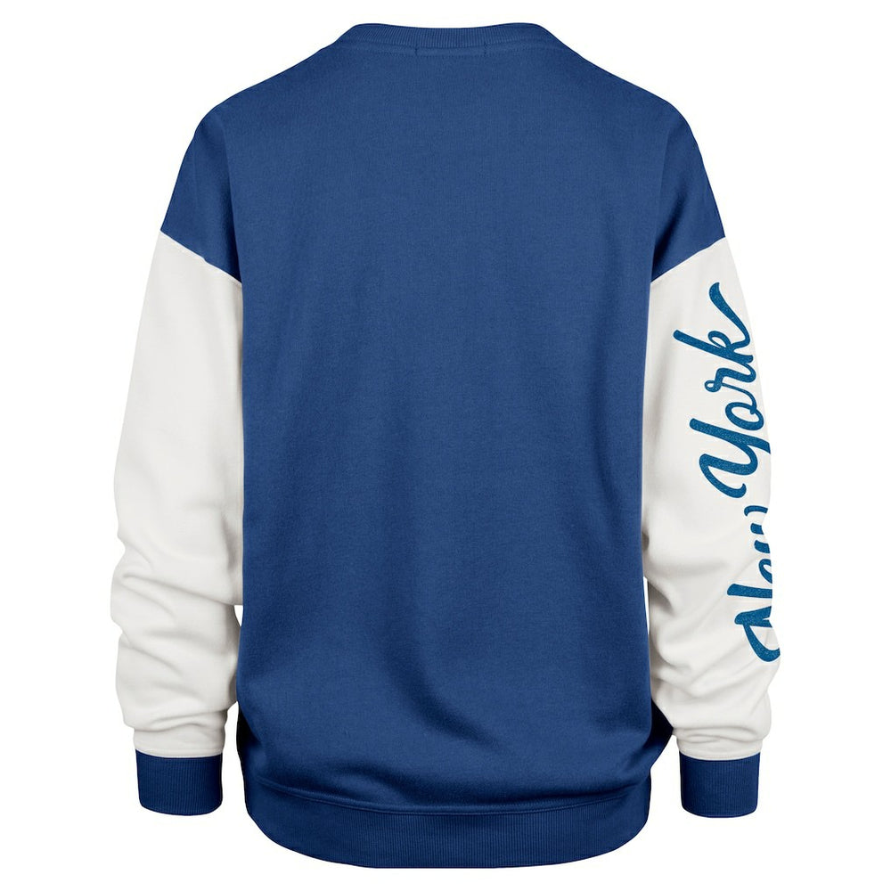 '47 Women's Double Header Rise Andie Pullover Sweatshirt - New York Giants Pullover