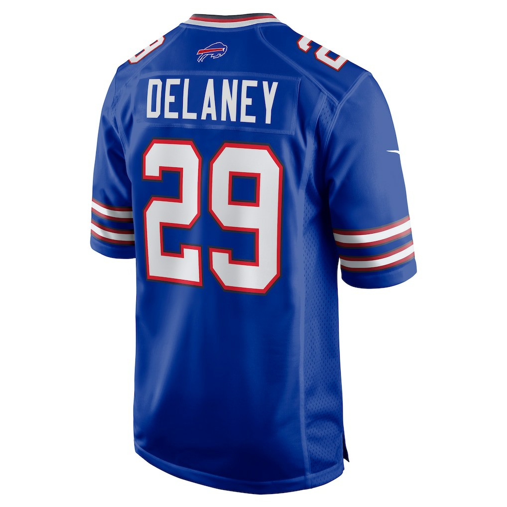 Dee Delaney  Game Jersey - Buffalo Bills Jerseys