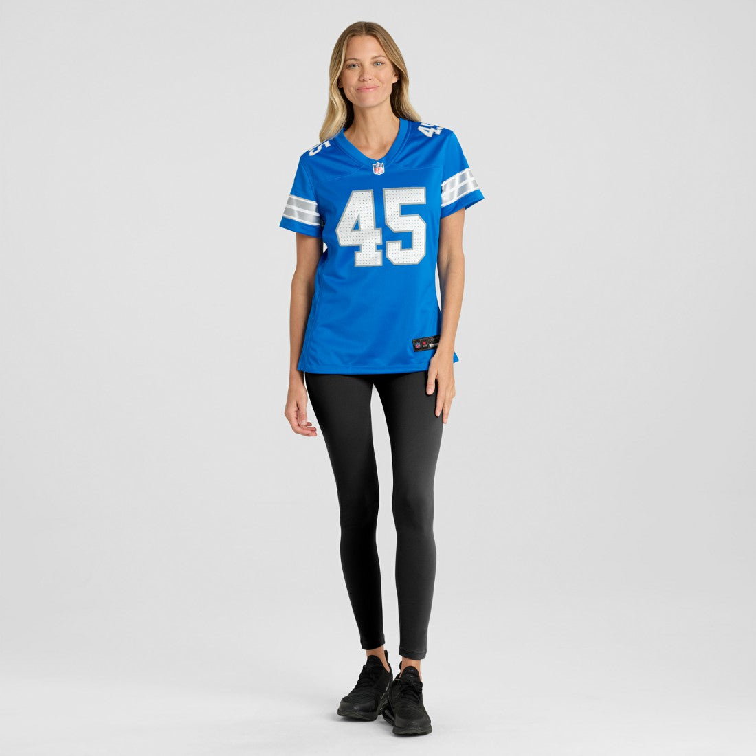 Isaac Ukwu  Women's Game Jersey - Detroit Lions Jerseys